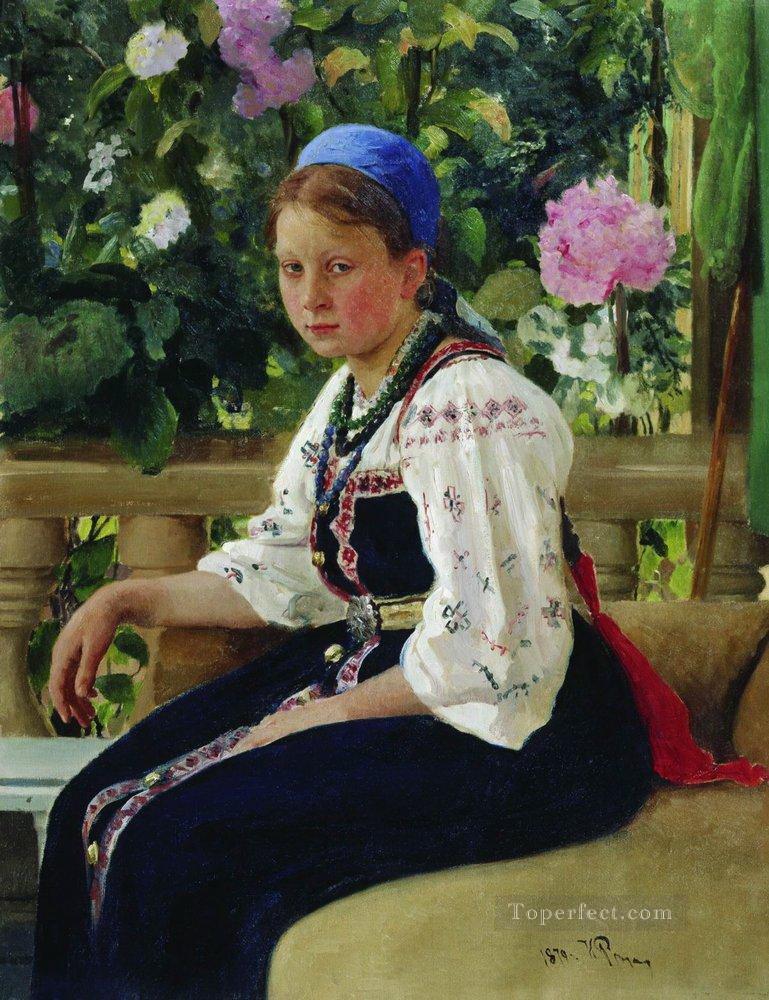 portrait of s f mamontova 1879 Ilya Repin Oil Paintings